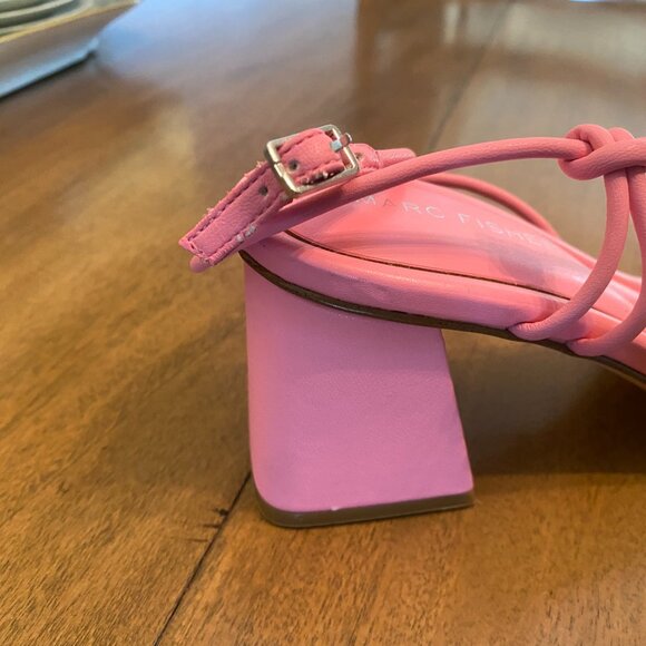 NWT Marc Fisher Pink Meggiane Heels - Picture 7 of 8